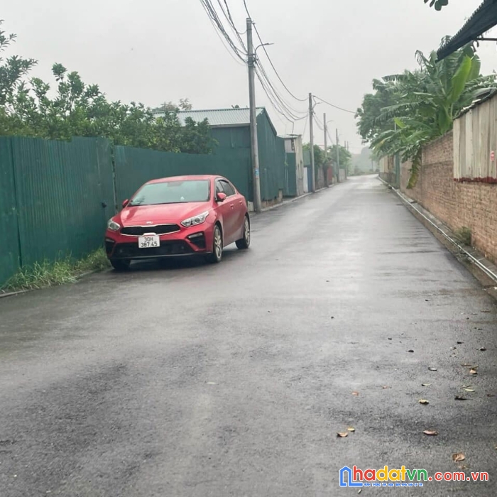 Bán đất 42m xóm nguyễn - nguyên khê - đông anh đường ô tô chỉ nhỉnh 1.3 tỷ