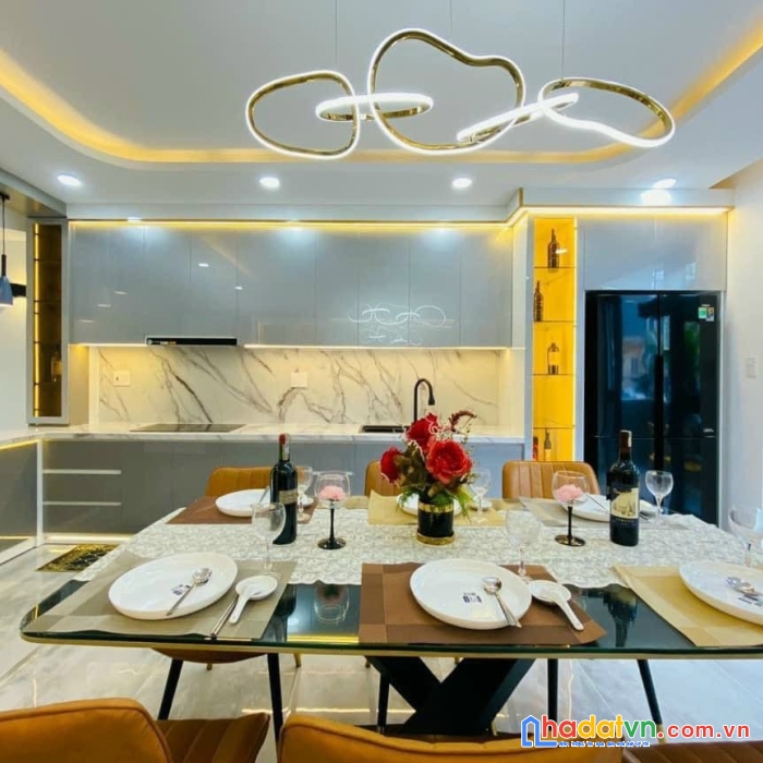 Nhà phố xinh, full nội thất, gò vấp