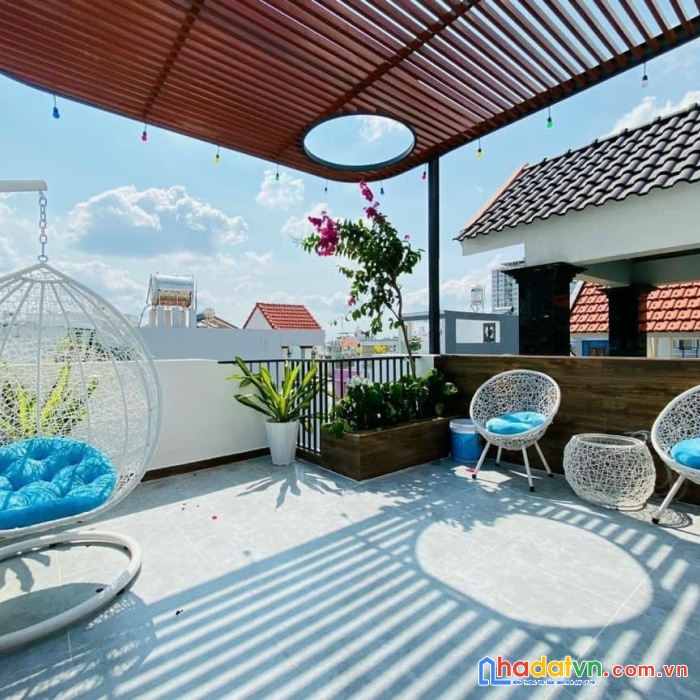 Nhà phố xinh, full nội thất, gò vấp