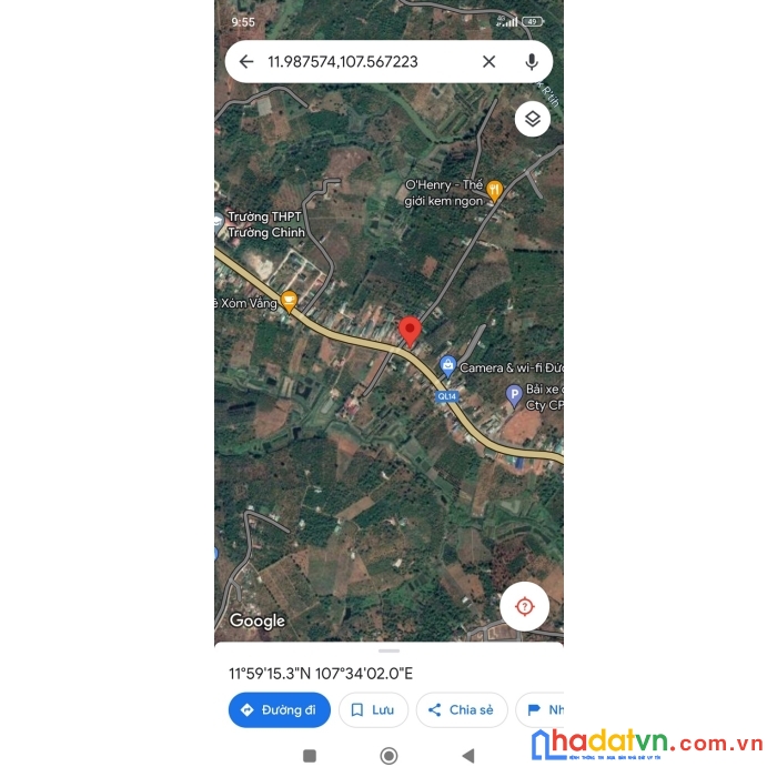 Sở hữu ngay lô đất ql14a xã nhân cơ, huyện đắk r’lấp, tỉnh đắk nông