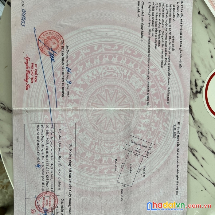 Bán lô đất có sãn nhà xưởng kiên cố  200m2