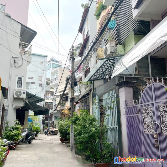 Nhà 4 tầng hẻm 384 đường lý thái tổ p10q10 - giá : 6 tỷ