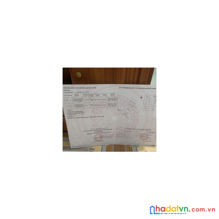 Chính chủ cần bán lô đất mặt tiền vị trí đẹp tại vĩnh phúc