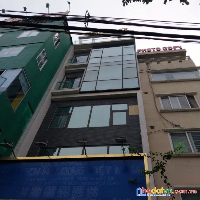 Bán nhà phố thái hà - đống đa. phân lô. ô tô tránh kd. dt 61m. 7 tầng. giá 22 tỷ