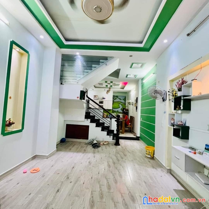 Bán nhà hxh phạm văn chiêu, 4x14m, hẻm 8m, 4 tầng, gần mt chỉ 6.5 tỷ tl