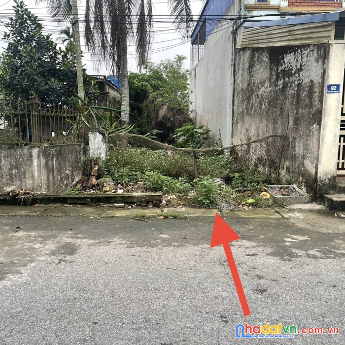 Thanh lý 1 lô đất giá rẻ trần hưng đạo, thị trấn hưng hà, huyện hưng hà, thái bình