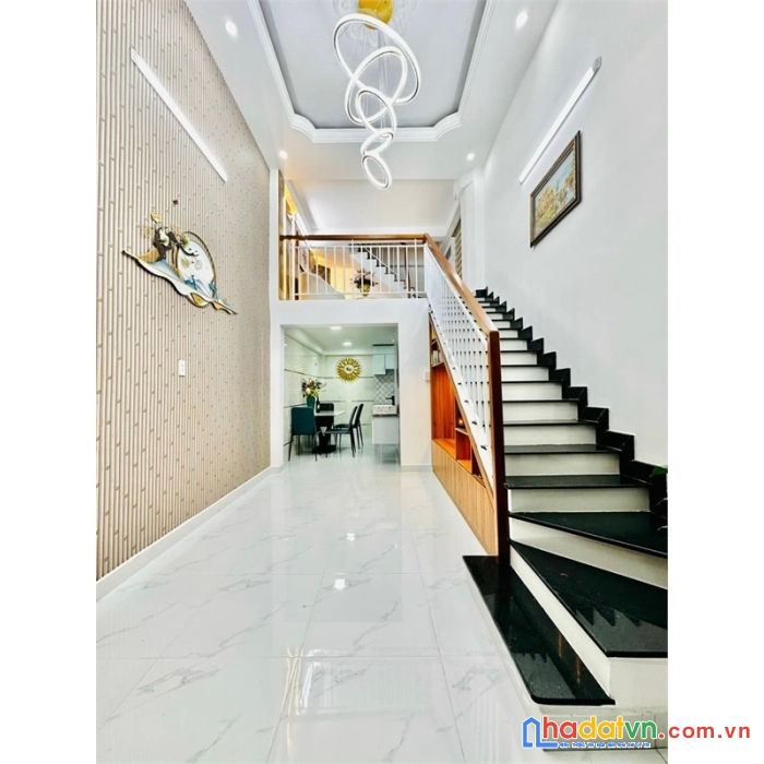 Nhà đẹp đường số 9, phường 16, gò vấp – hẻm 5m thông, 4 tầng, 4.35 tỷ.