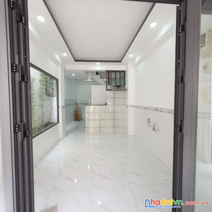 Nhà mới 3 tầng hẻm thông đường bùi minh trực p6q8 - 3.980 tỷ