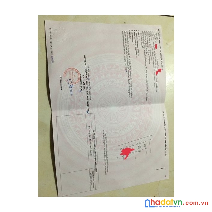 Cần tiền e bán mảnh đất thổ cư ngay đầu đường trục chính thôn đại tự