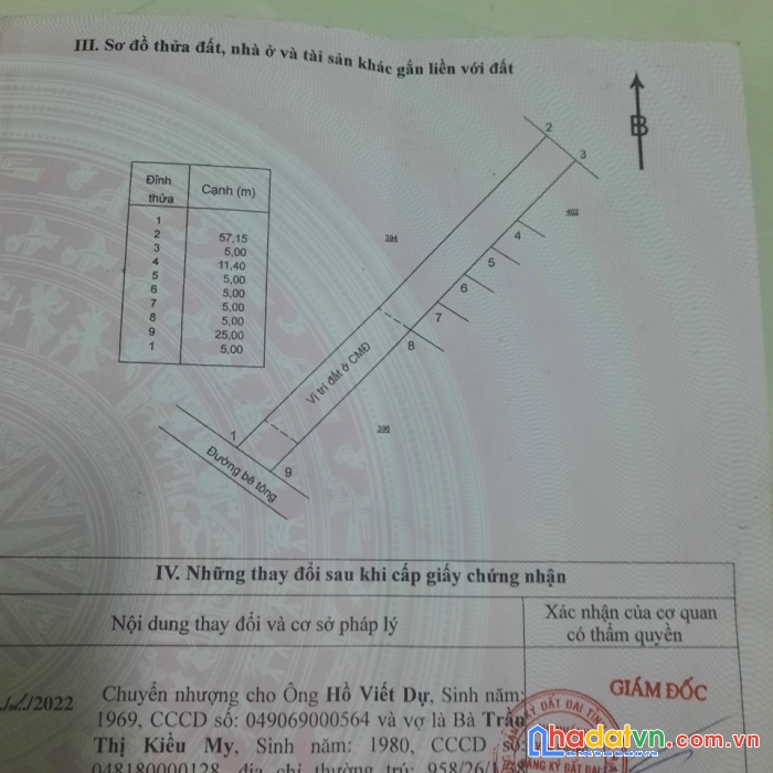 Chính chủ cần bán lô đất ở huyện châu đức, bà rịa vũng tàu