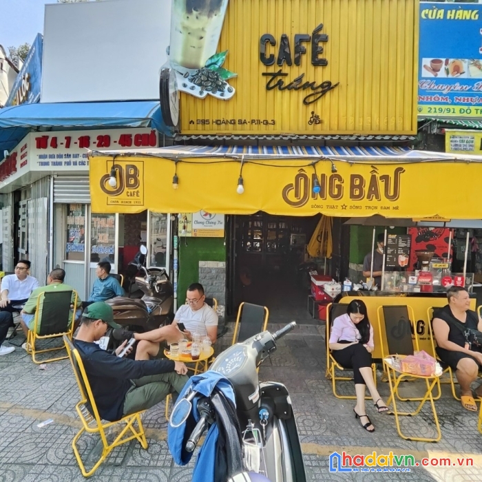 Chính chủ sang quán cafe trứng ông bầu 995 hoàng sa