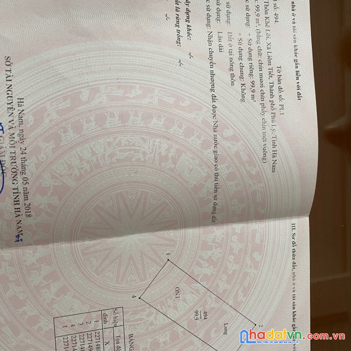 Chính chủ sổ đỏ bán đất dự án thành đạt ,bệnh viện bạch mai cơ sở 2