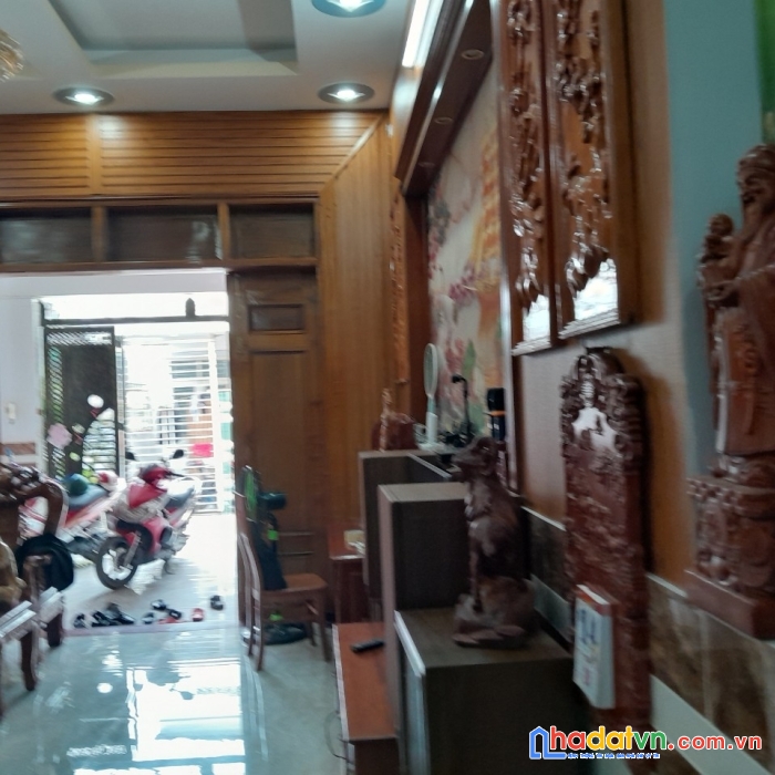 Hxh tránh tân thới hiệp - 73m2, ngang gần 5m, 2 tầng btct - gần cvpm quang trung - nội thất gỗ