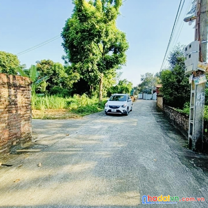 Chính chủ bán đất đường thông thôn 7 tân xã gần ngay công nghệ cao hòa lạc