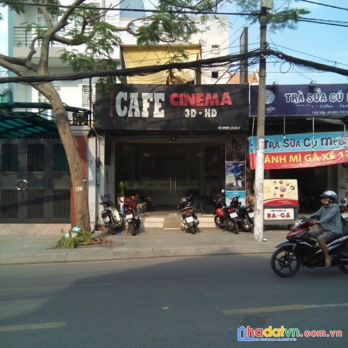 Cho thuê nhà mặt tiền đường cây trâm, gò vấp 7p