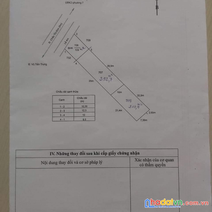 Chính chủ cần bán đất  tại xã an vĩnh ngãi, tp tân an, tỉnh long an