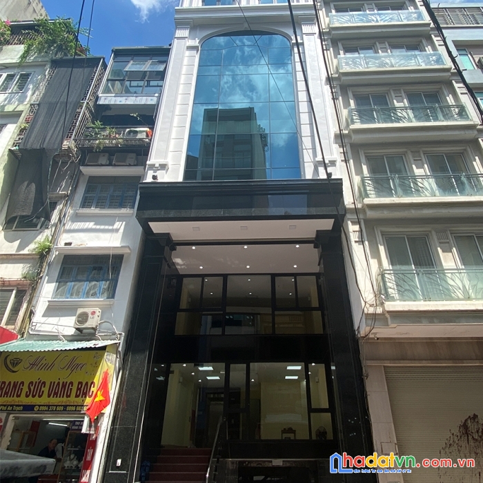 Bán gấp tòa nhà văn phòng 9 tầng mặt phố an trạch, vị trí đắc địa.dt 100m2. giá 54 tỷ