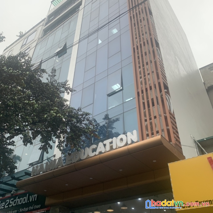 Cho thuê tòa văn phòng vip nhất dịch vọng cầu gíây, mặt tiền 6m, giá chào 130tr