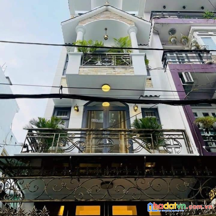 Bán nhà hxh quang trung, 4x12m, hẻm 4m, 4 tầng mới đẹp chỉ 6 tỷ tl