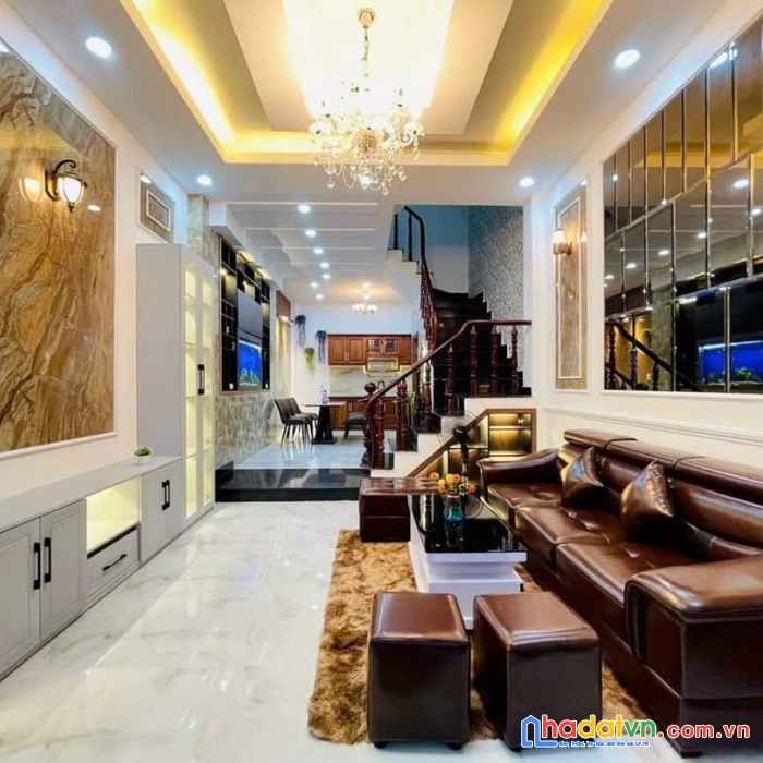 Bán nhà hxh quang trung, 4x12m, hẻm 4m, 4 tầng mới đẹp chỉ 6 tỷ tl