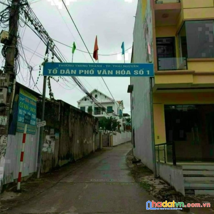 Chính chủ cần bán lô đất ở đường gang thép, phường trung thành, thái nguyên