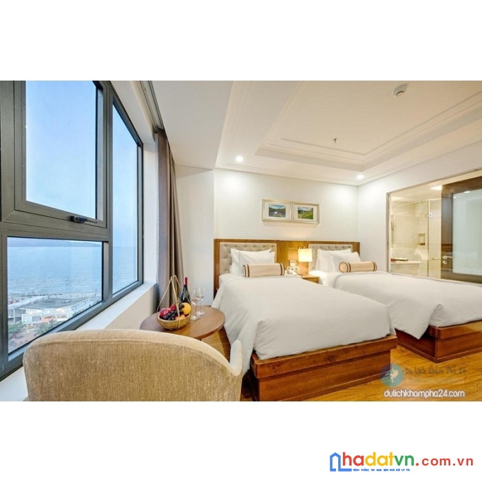 Khách sạn 3* 55p hồ bơi, spa mặt tiền biển mỹ khê cho thuê dài hạn