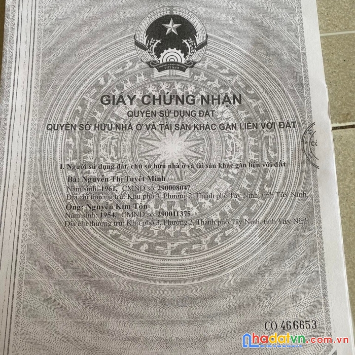Chính chủ cần bán đất đã có sẵn nhà tổng dt 297m2 có tách riêng cho khách cần