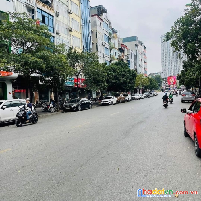 Bán nhà mặt phố vũ phạm hàm - cầu giấy. lô góc 3 thoáng. vỉa hè rộng. kinh doanh. dt 110 m2