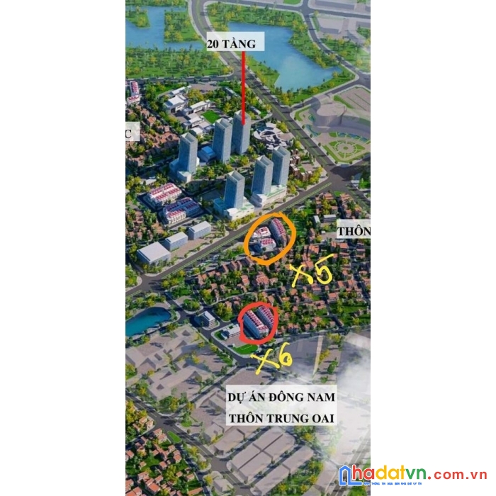 Bán đất đấu giá x5 trung oai tiên dương đông anh kinh doanh đường nhựa 10m có vỉa hè