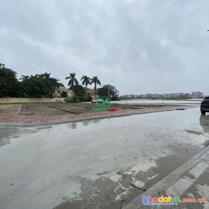 Bán đất đấu giá x5 trung oai tiên dương đông anh kinh doanh đường nhựa 10m có vỉa hè