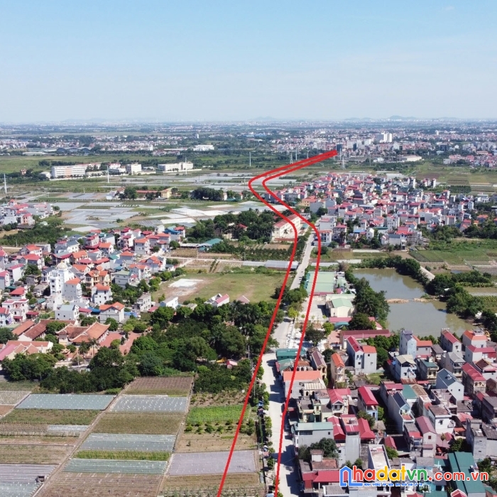 Bán đất đấu giá x5 thôn trung oai xã tiên dương đông anh kinh doanh luôn