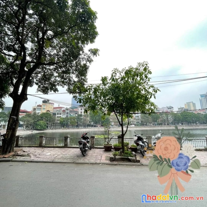 Bán nhà mặt phố đặng tiến đông, lô góc, view hồ, 50m2 mt5m, giá 11.6 tỷ