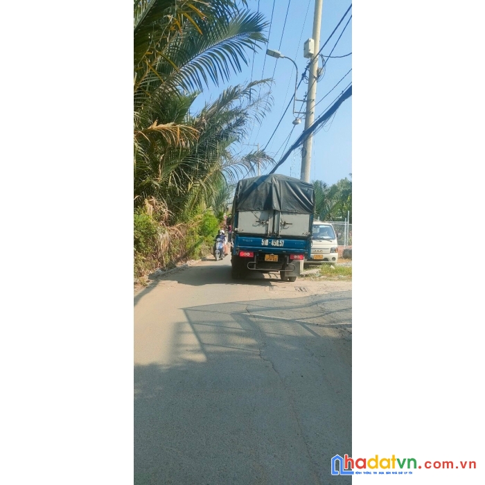 Bán đất mặt tiền hẻm xe hơi tới đất 2295 huỳnh tấn phát, thị trấn nhà bè