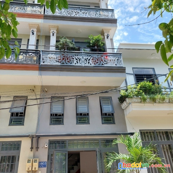 Bán nhà 1 trệt 3 lầu shr hiệp thành, quận 12, đường 12m