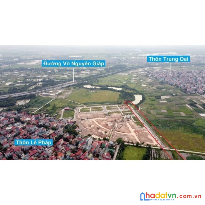 Bán đất đấu giá x7 lễ pháp tiên dương đông anh đường 20m