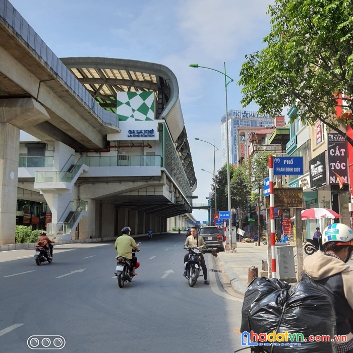 Bán nhà mặt phố phan đình giót, hà đông, 45m2x4t, mt5m, lô góc kinh doanh, 7.x tỷ