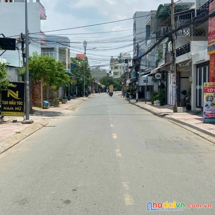Ngộp gấp lắm rồi: mặt tiền đường 22 plb,q9 gpxd chdv cho thuê