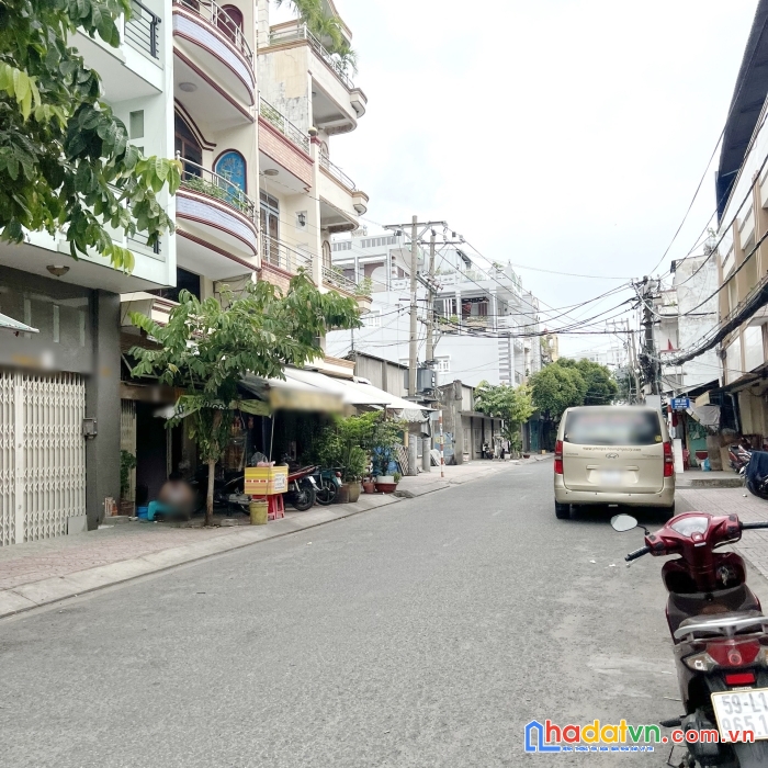 Nhà 4 tầng mặt tiền ưu long p11q8 - giá : 12.3 tỷ (tl)