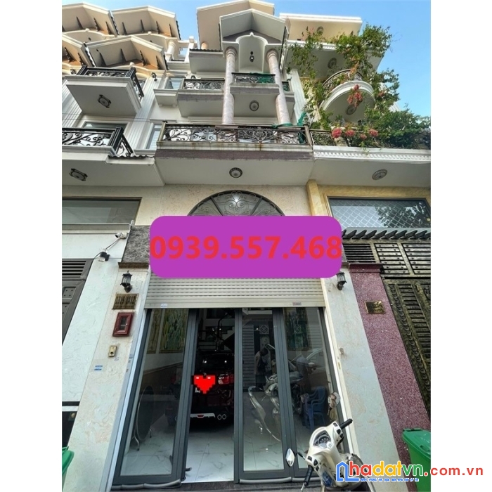 Nhà đẹp lê đức thọ, gò vấp – hẻm 6m, 56m2, 5 tầng, 7.5 tỷ