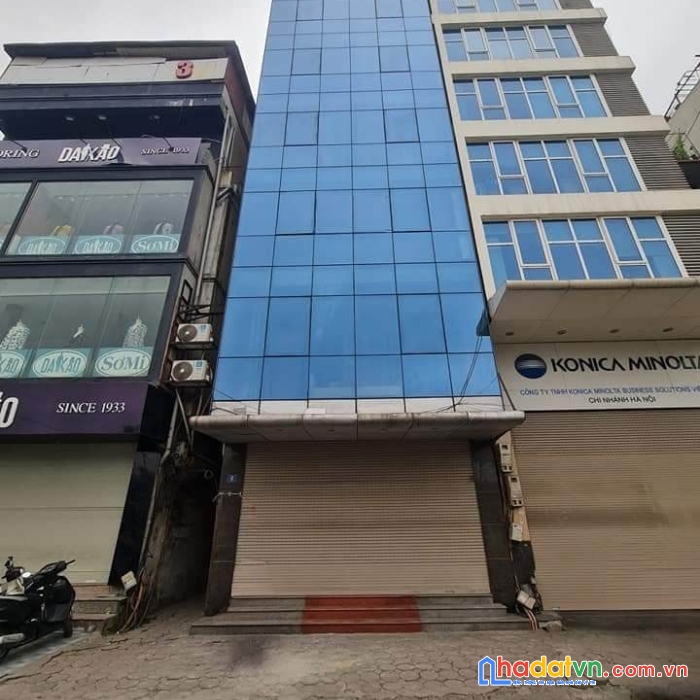 Bán tòa vp mặt phố trung hòa, cầu giấy 45m 8t mt6.5m. vỉa hè 5m. kinh doanh. 25.8 tỷ