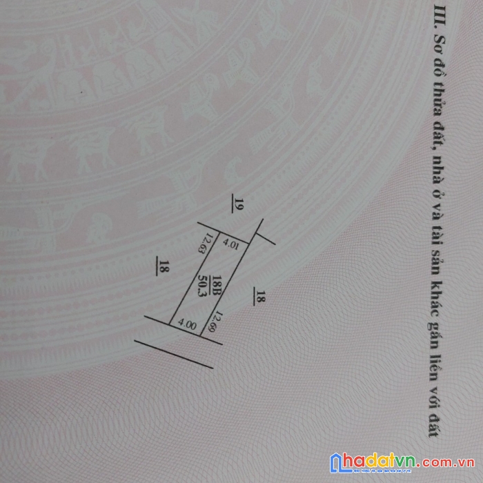 Bán đất phúc thành, biên giang, hà đông, 50m2, mt4m, ô tô gần ql6, nhỉnh 2 tỷ