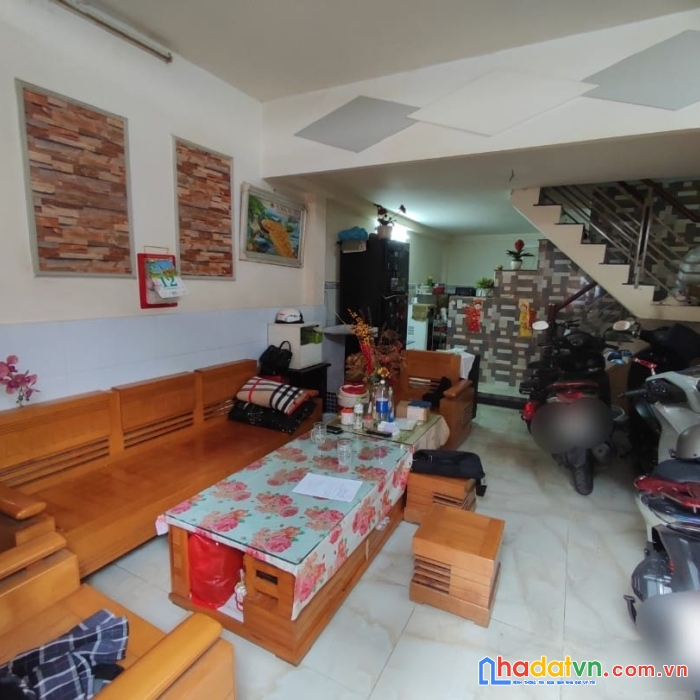 Hẻm rộng rải 50m ra hẻm xe hơi thông - dt 37m2 1t1l 2pn kiên cố - ngang chuẩn 4m - khu an ninh