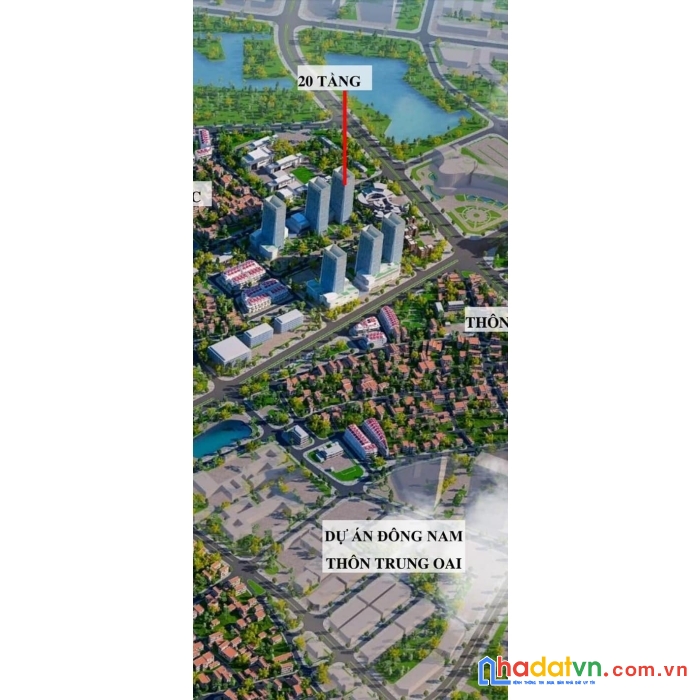 Bán đất đấu giá x5 trung oai tiên dương đông anh lô góc mặt đường 40m kinh doanh