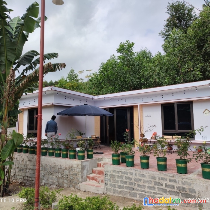 Do chuyển đổi về 1 khu để tiện quản lý công ty em chuyển nhượng lại homestay sẵn khuôn viên