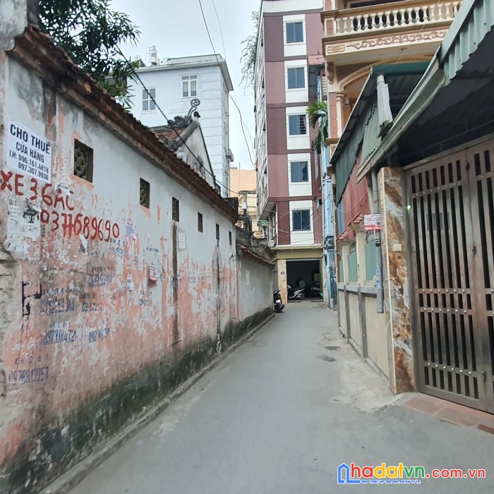 Đấu giá nhà đất ngõ 63 lê đúc thọ, 156m2, mt 12.5m đường trước nhà 3m, miễn tg