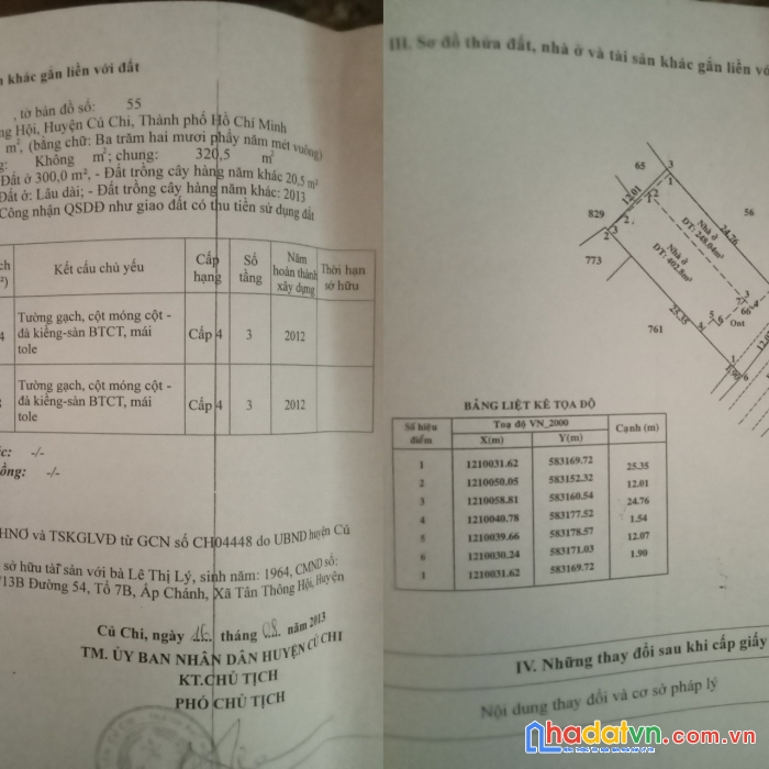 Chính chủ cần bán nhanh căn nhà đẹp vị trí đắc địa tại huyện củ chi, tphcm