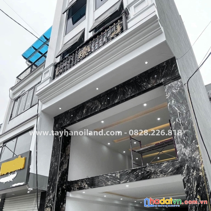 Bán nhà 5 tầng mới xây khu đất dịch vụ an thọ 75m2 mặt tiền 5,4m làm văn phòng, kinh doanh đẹp