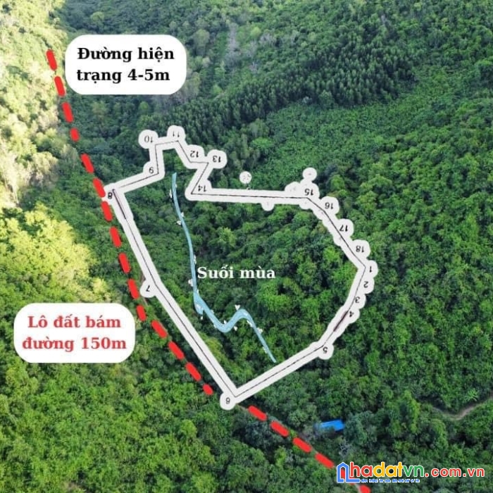 Cần bán 3,6ha (36,165,6m2) đất rừng sản xuất giáp nha trang chỉ 90.000 vnd/m2 sổ đỏ trao tay.