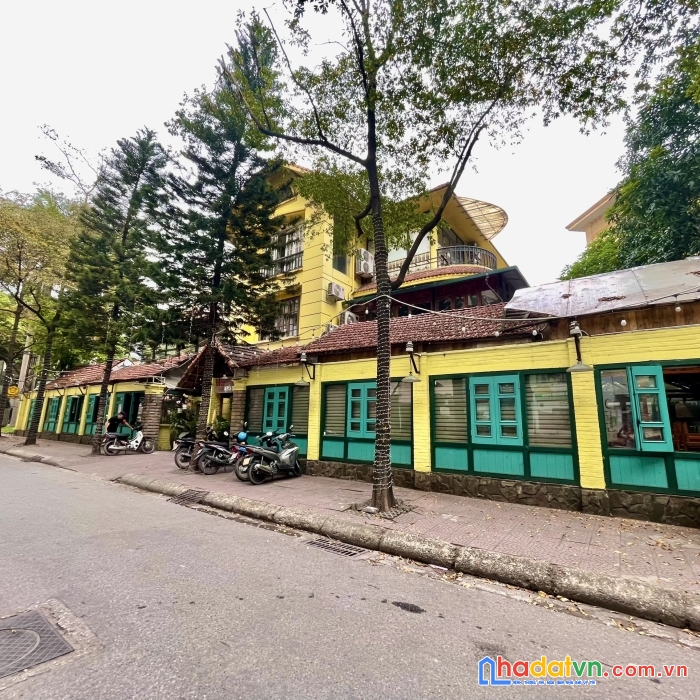 Cho thuê biệt thự dịch vọng cầu giấy, 620m, mặt tiền 26m giá phù hợp thị trường