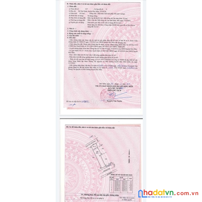 Chính chủ cần bán gấp đất tô ký, tân xuân , hóc môn tp hồ chí minh